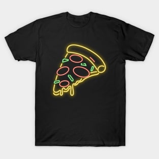 Neon Pizza T-Shirt